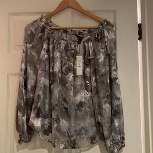 Brand new off the shoulder blouse from White House black market